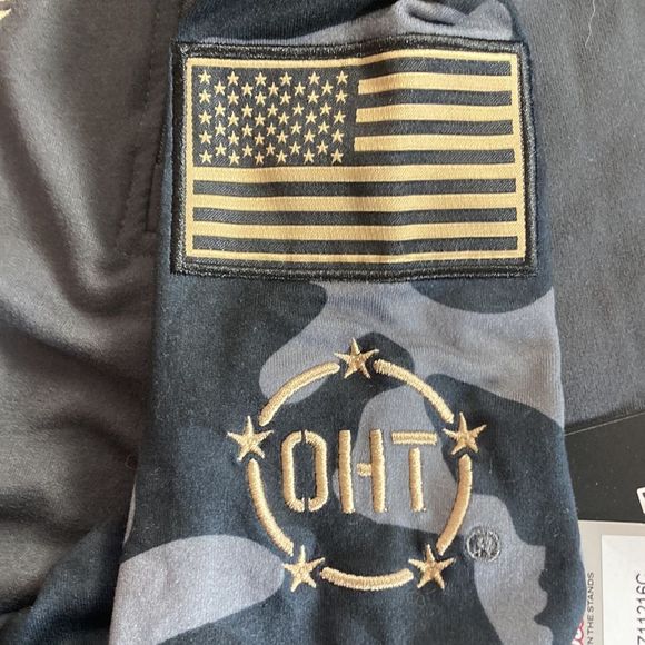 COLOSSEUM TCU HORNED FROGS GREY OPERATION HAT TRICK CAMO 1/4 ZIP PULLOVER XL - Picture 8 of 14